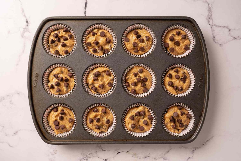 Pumpkin Chocolate Chip Muffins