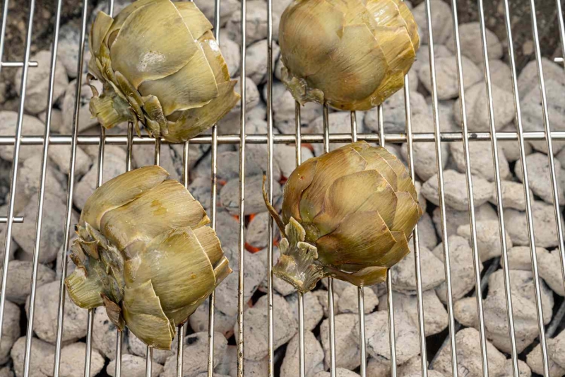 Grilled Artichokes Recipe