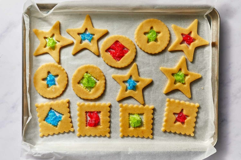 Christmas Stained Glass Cookie