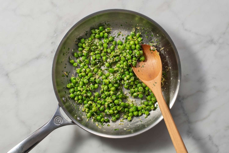 Savory Dutch Baby With Boursin and Peas