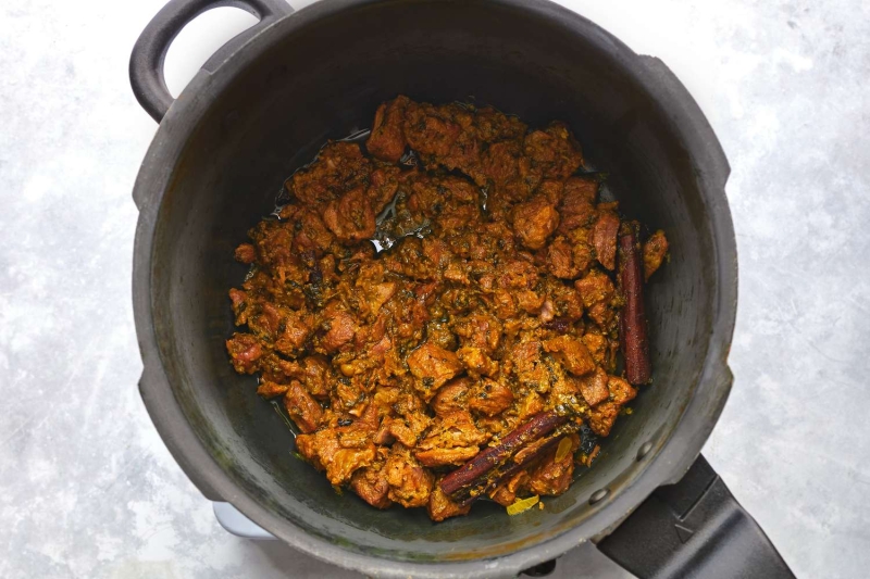 Pressure Cooker Moroccan Lamb or Beef Tagine With Prunes