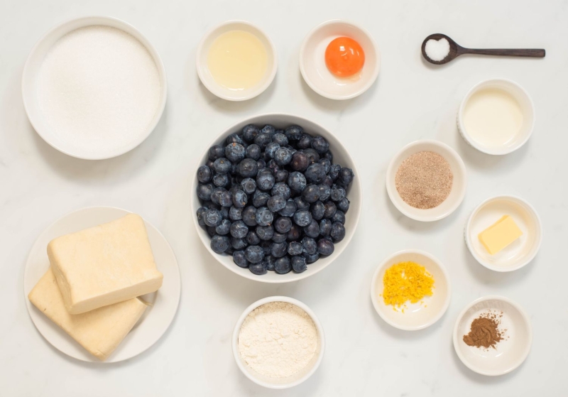 Classic Double Crust Blueberry Pie