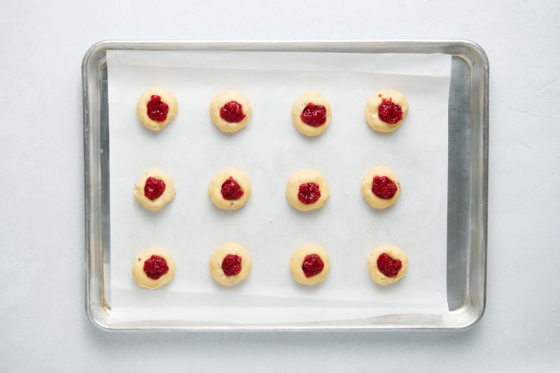 Cream Cheese Thumbprint Cookies