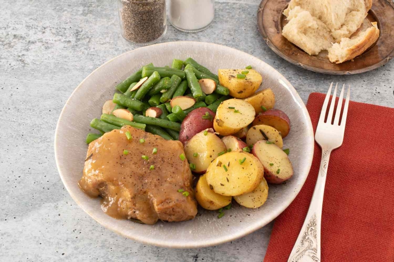 Instant Pot Pork Chops and Potatoes