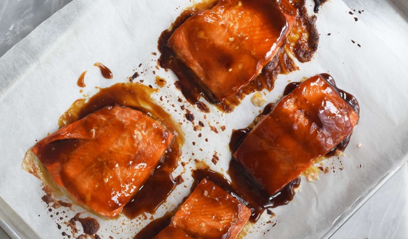 Baked Teriyaki Salmon Recipe