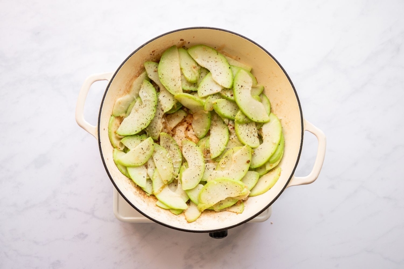 Sautéed Chayote Squash