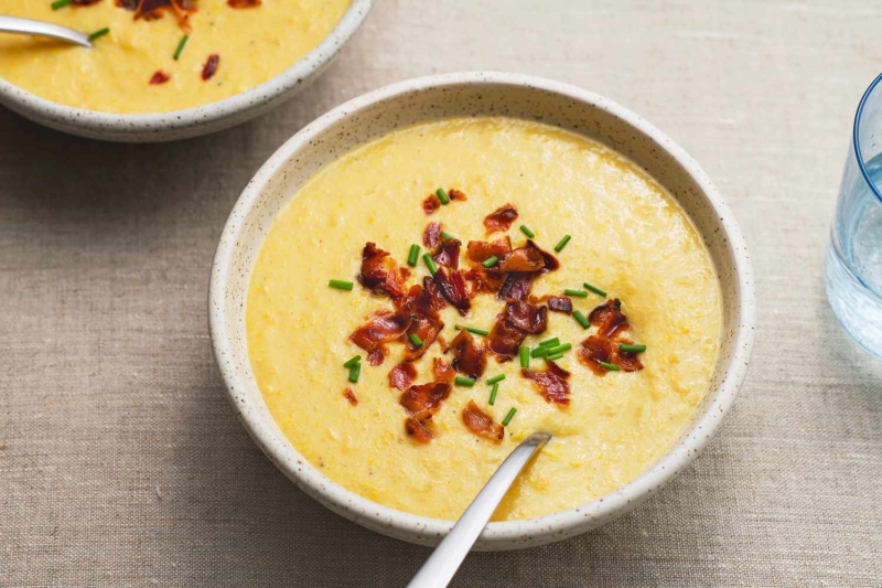 Slow Cooker Creamy Corn Chowder