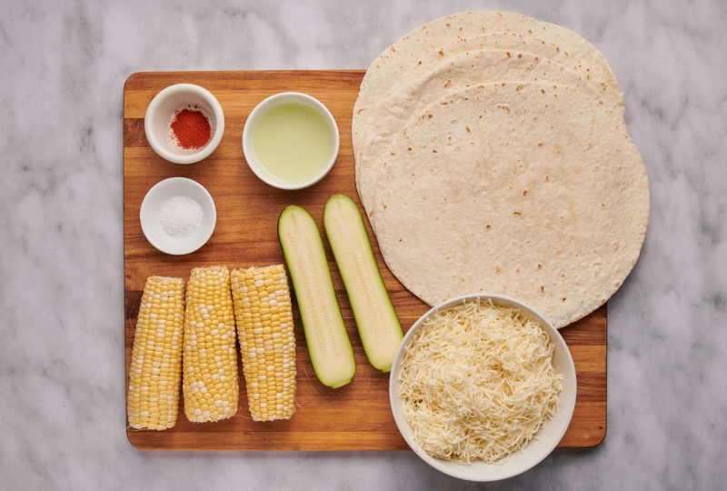 These Vegetarian Quesadillas Are Cooked Entirely on the Grill