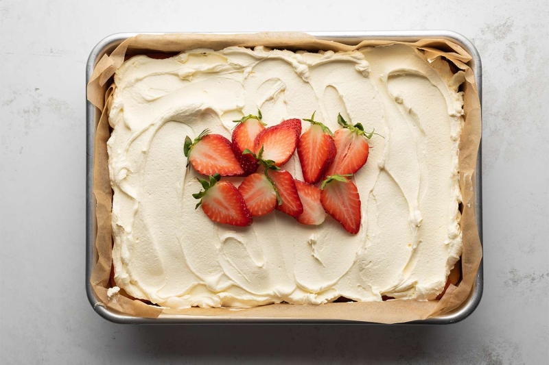 Strawberry Poke Cake