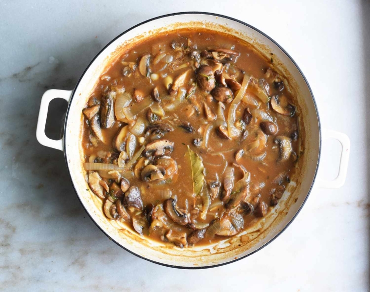 Vegetarian Mushroom Stroganoff Recipe