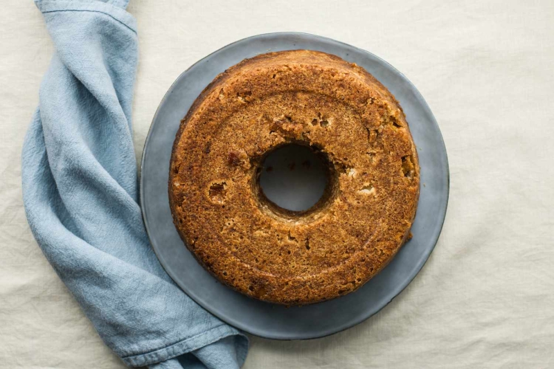 Fresh Apple Cake With Brown Sugar Topping Recipe