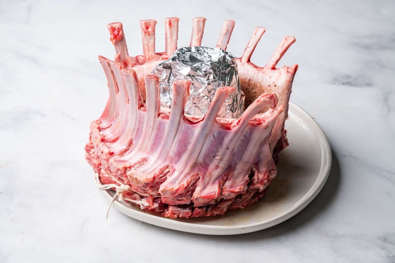 Classic Crown of Lamb Recipe and Gravy