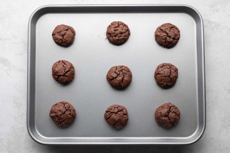 Chocolate Cinnamon Brownie Cookies