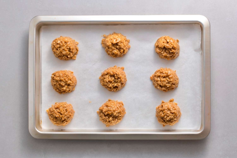 No-Bake Peanut Butter Cookies