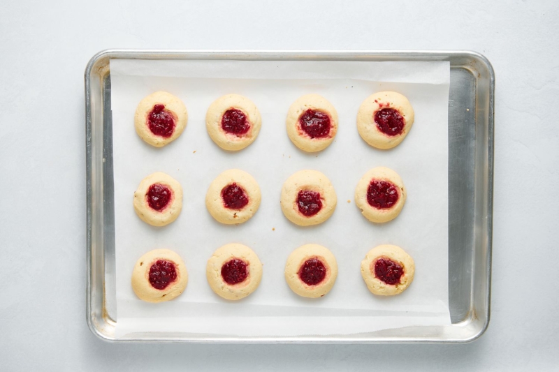 Cream Cheese Thumbprint Cookies