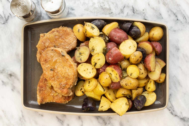 Instant Pot Pork Chops and Potatoes