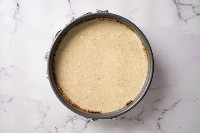 Creamy Banana Cheesecake