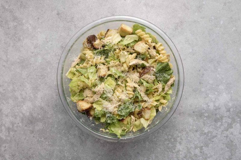 Chicken Caesar Pasta Salad