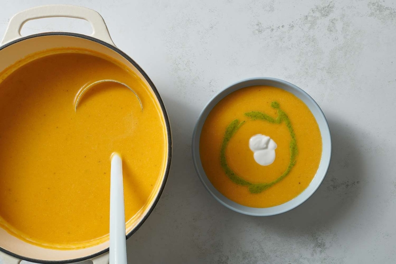 Butternut Squash Soup with Coconut Milk