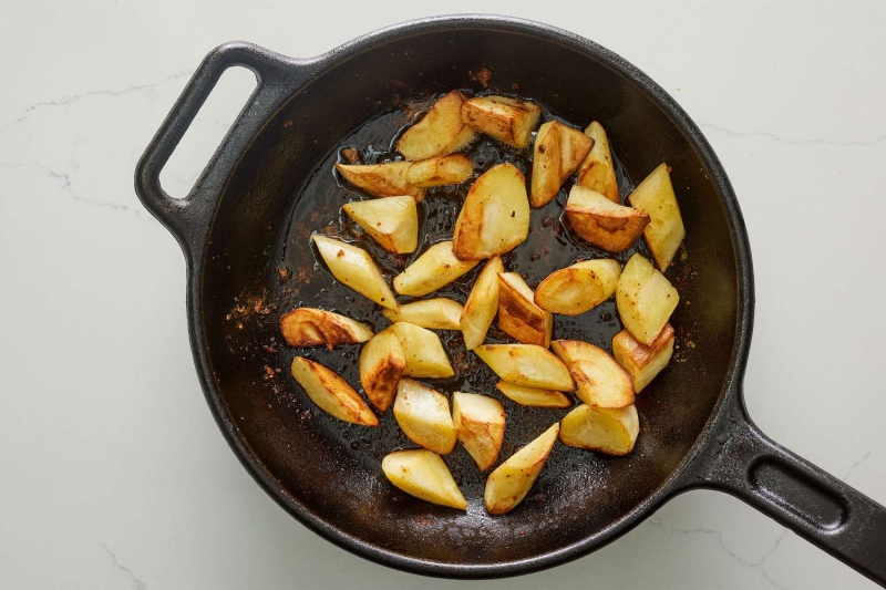 Skillet Chicken Thighs and Parsnips With Green Sauce