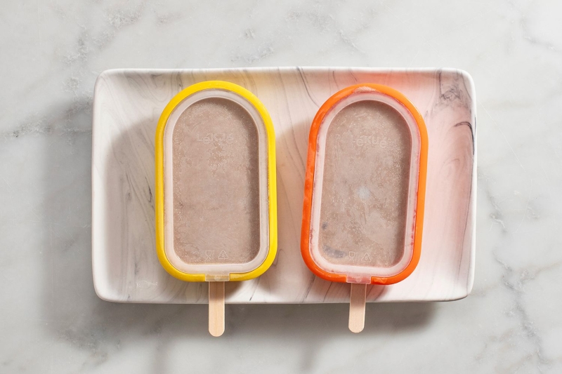 Banana Popsicles