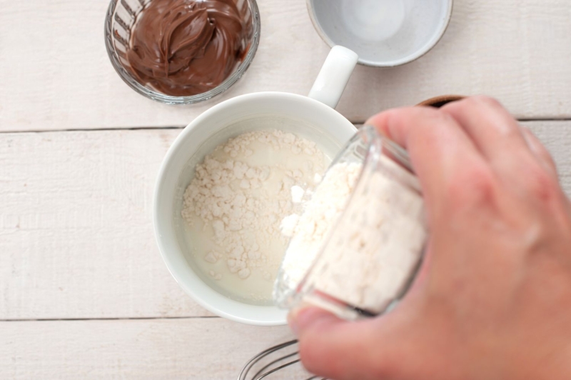 Nutella Mug Cake