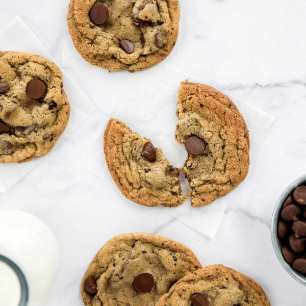 Soft Chocolate Chip Cookies