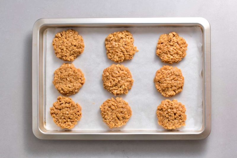 No-Bake Peanut Butter Cookies