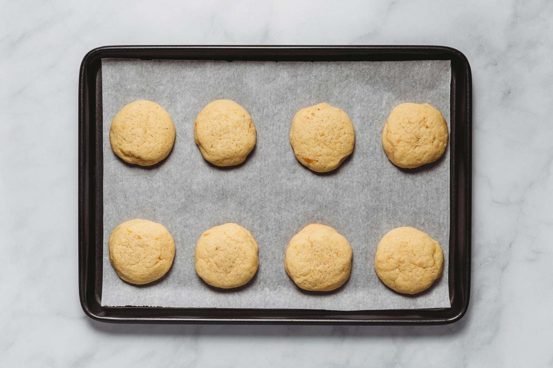 Orange Cookies With Glaze Recipe