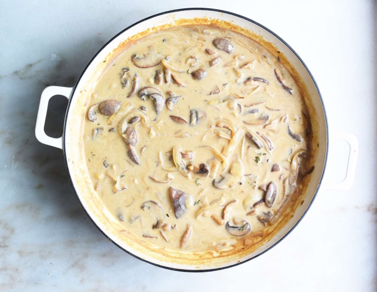 Vegetarian Mushroom Stroganoff Recipe