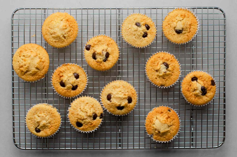 Vanilla and Chocolate Chip Cupcakes