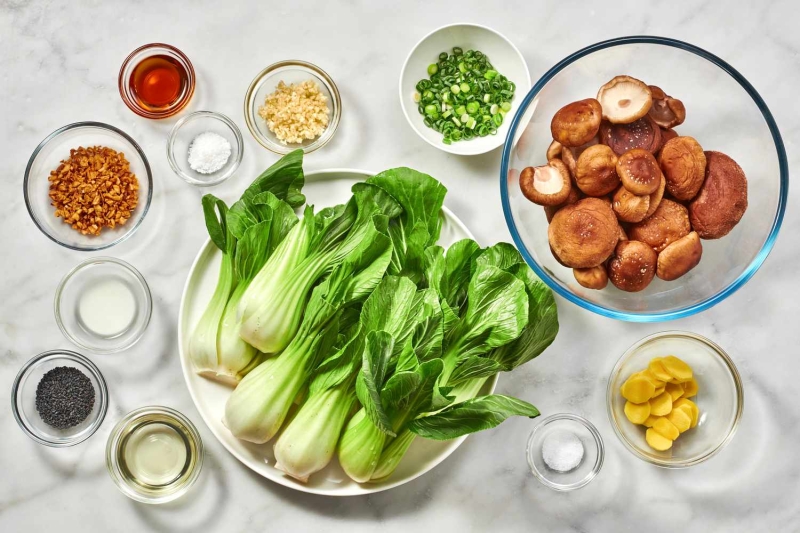 Braised Shiitake Mushrooms