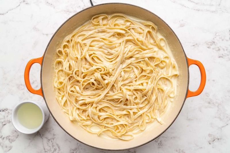 Shrimp Fettuccine Alfredo