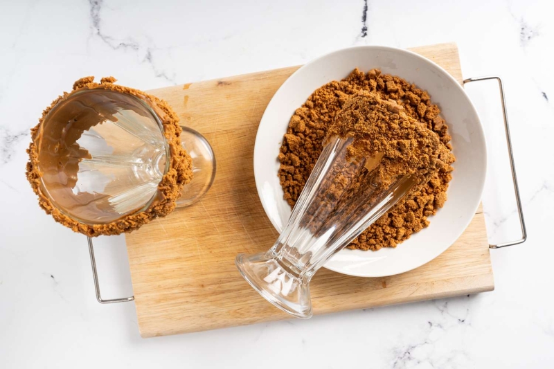 Toffee and Salted Caramel Biscoff Malted Milkshake