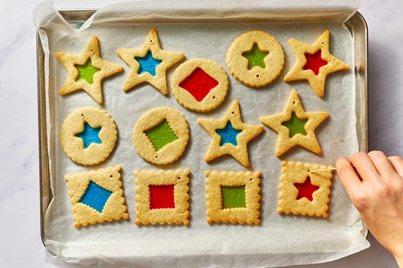 Christmas Stained Glass Cookie