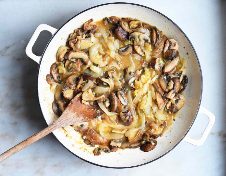 Vegetarian Mushroom Stroganoff Recipe