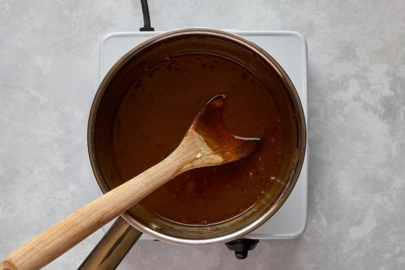 Pumpkin Spiced Waffles With Cinnamon Caramel Syrup