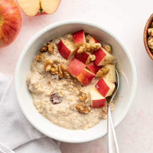 Apple Pie Overnight Oats