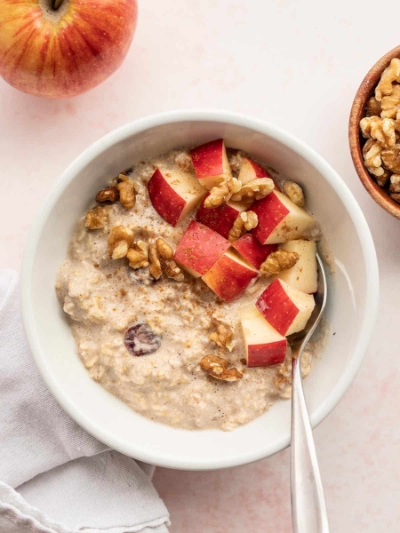 Apple Pie Overnight Oats