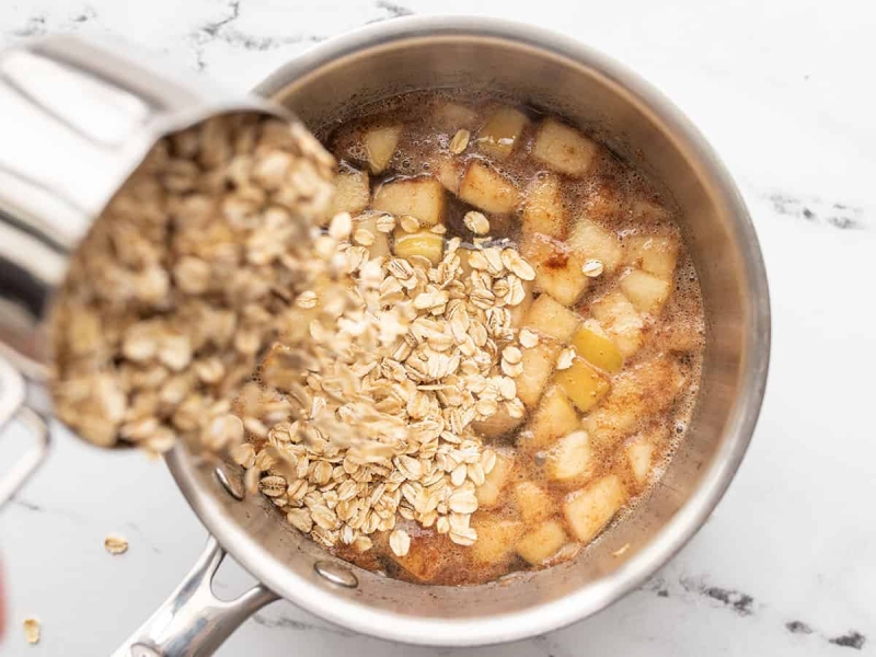 Autumn Fruit and Nut Oatmeal