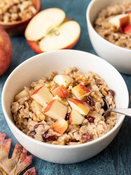 Autumn Fruit and Nut Oatmeal