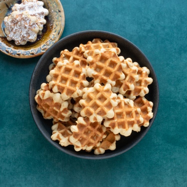 French Belgian Waffle Cookies (Gaulettes)