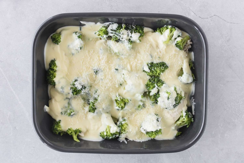 Turkey Divan Casserole With Broccoli