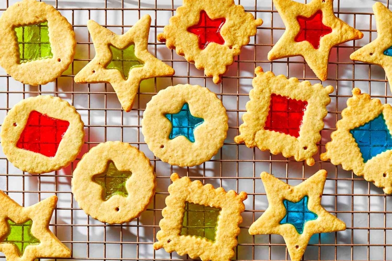 Christmas Stained Glass Cookie