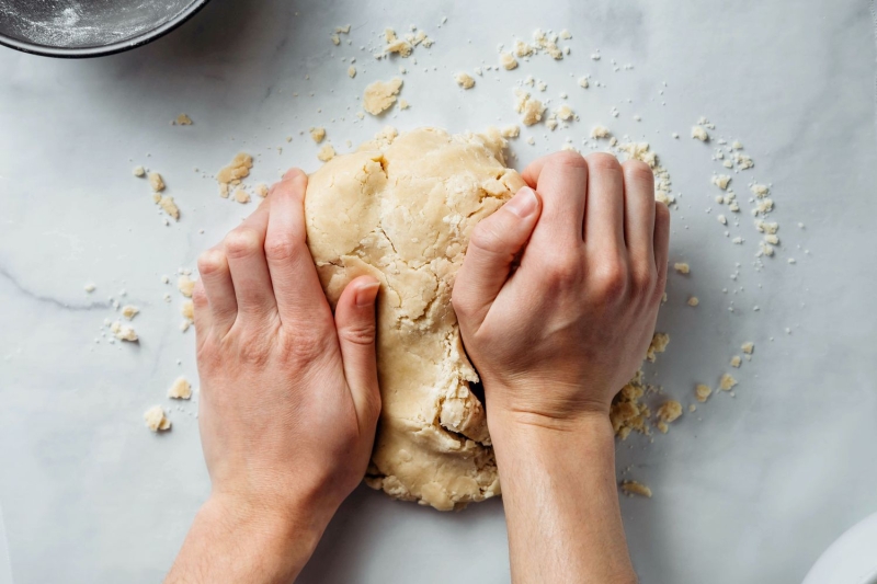 German Almond Crescent Cookies