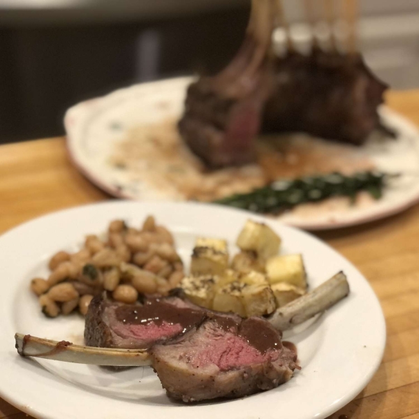 Classic Crown of Lamb Recipe and Gravy