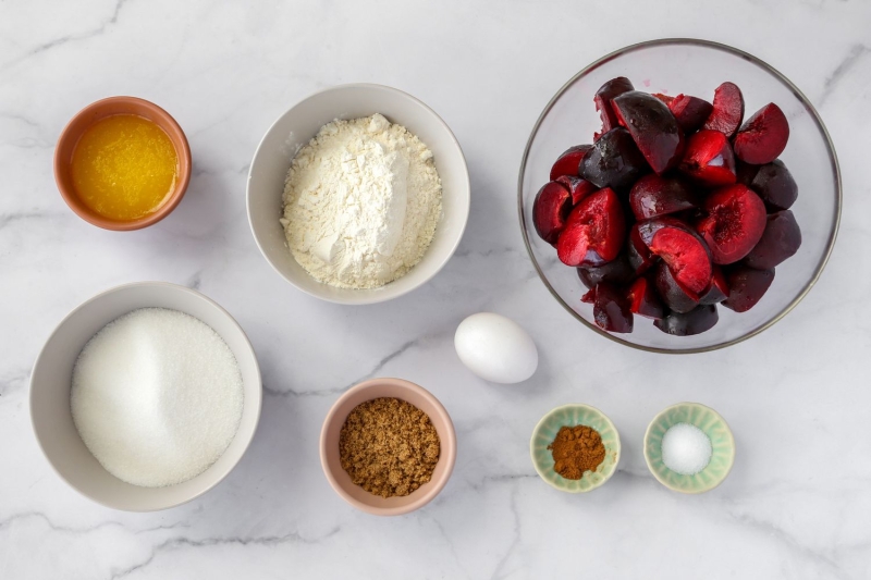 Fresh Plum Crumble With Spiced Crumb Topping Recipe