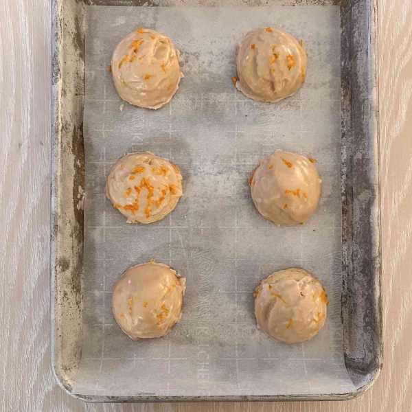 Orange Cookies With Glaze Recipe