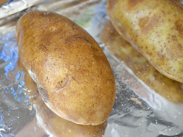 BBQ Beef Stuffed Potatoes