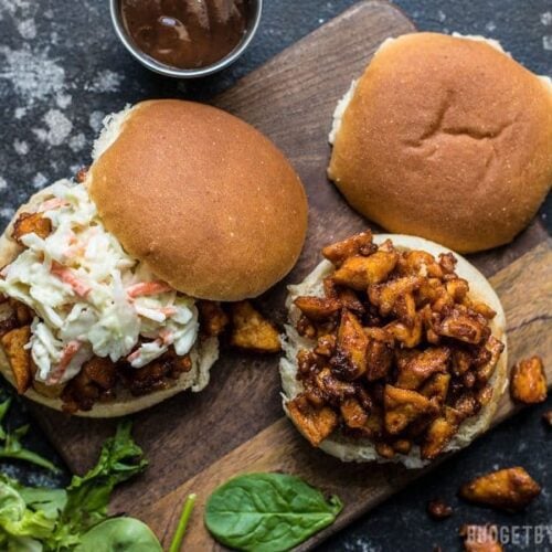 BBQ Tofu Sliders